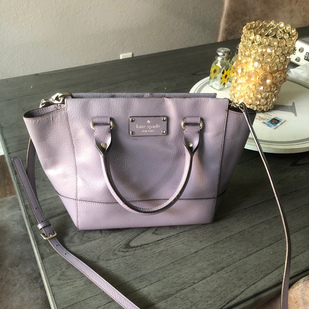 Purple purse